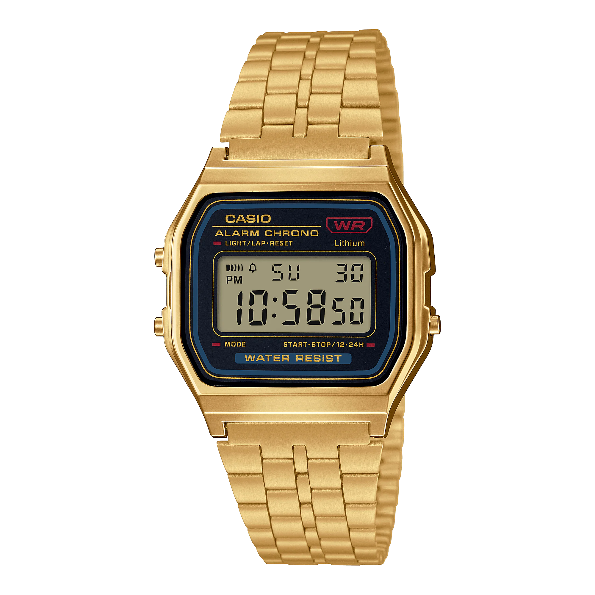 Men Casio Vintage A159WGEA-1 Black Resin 33.2mm Quartz Watch Price in Pakistan- Gharriwala 4 Men Casio Vintage A159WGEA-1 Black Resin 33.2mm Quartz Watch 4