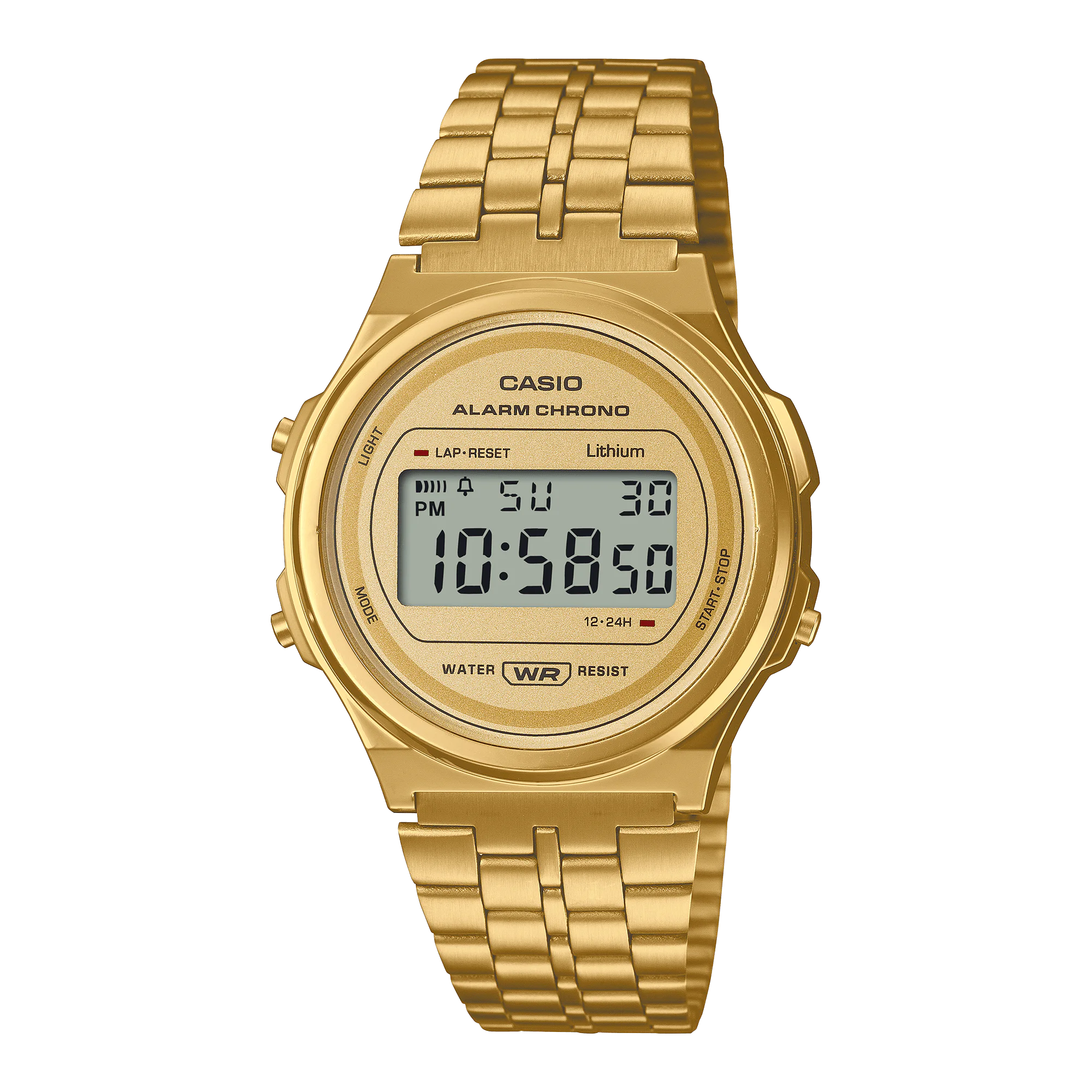 Men Casio Vintage A171WEG-9A Golden Resin 37.7mm Quartz Watch Price in Pakistan- Gharriwala 4 Men Casio Vintage A171WEG-9A Golden Resin 37.7mm Quartz Watch 4
