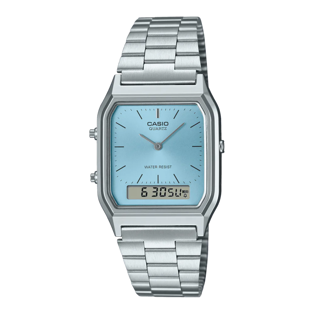 Men Casio Vintage AQ-230GG-9A 29.8mm Quartz Unisex Watch Price in Pakistan- Gharriwala 17 Men Casio Vintage AQ-230GG-9A 29.8mm Quartz Unisex Watch 17