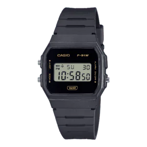 Casio Vintage F-91WB-8A Black 35.2mm Quartz Unisex Watch