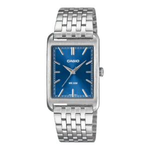 Casio Enticer MTP-B215D-2AV Blue Stainless Steel Men's Watch