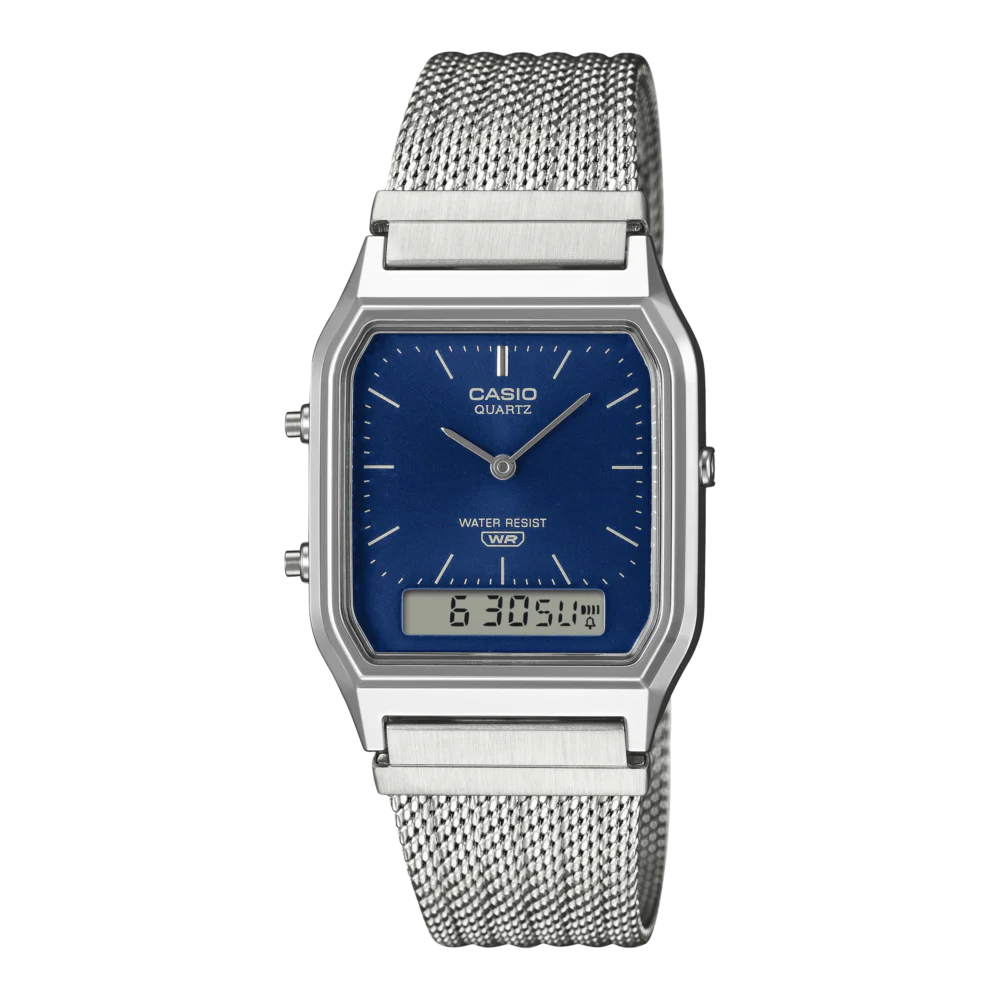 Men Casio Vintage AQ-230GG-9A 29.8mm Quartz Unisex Watch Price in Pakistan- Gharriwala 13 Men Casio Vintage AQ-230GG-9A 29.8mm Quartz Unisex Watch 13