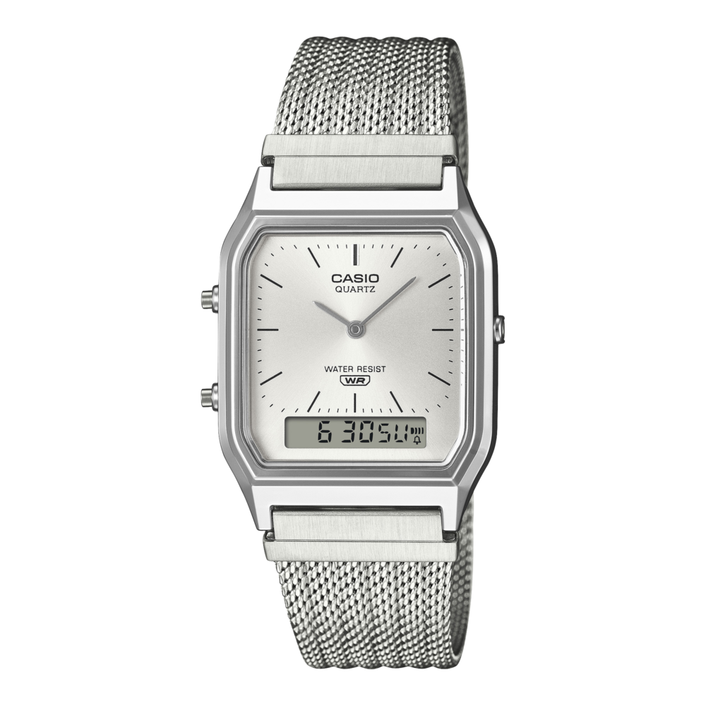 Men Casio Vintage AQ-230GG-2A Blue 29.8mm Quartz Unisex Watch Price in Pakistan- Gharriwala 14 Men Casio Vintage AQ-230GG-2A Blue 29.8mm Quartz Unisex Watch 14