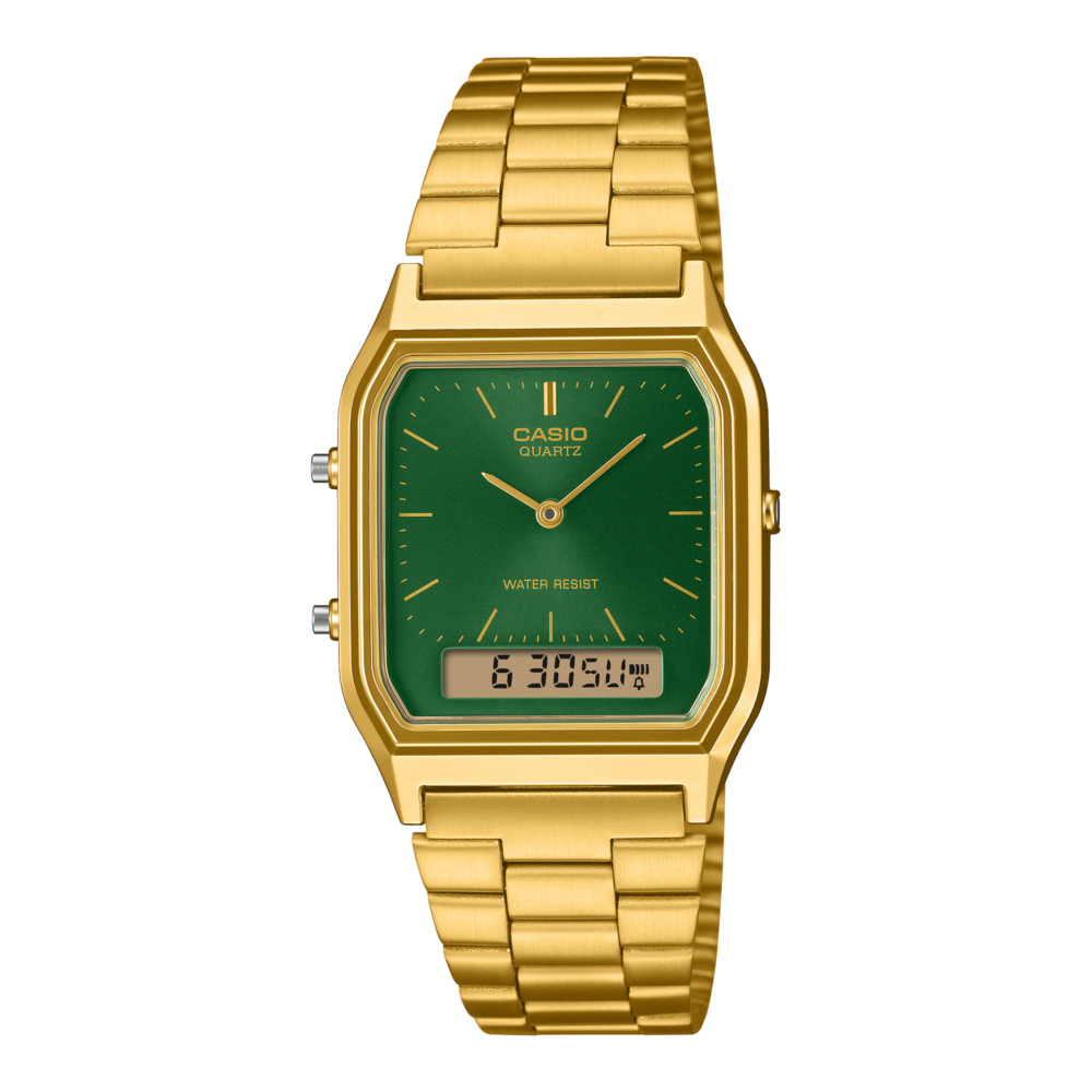 Men Casio Vintage AQ-230GG-2A Blue 29.8mm Quartz Unisex Watch Price in Pakistan- Gharriwala 23 Men Casio Vintage AQ-230GG-2A Blue 29.8mm Quartz Unisex Watch 23