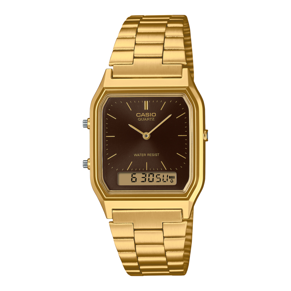 Men Casio Vintage AQ-230GG-2A Blue 29.8mm Quartz Unisex Watch Price in Pakistan- Gharriwala 8 Men Casio Vintage AQ-230GG-2A Blue 29.8mm Quartz Unisex Watch 8