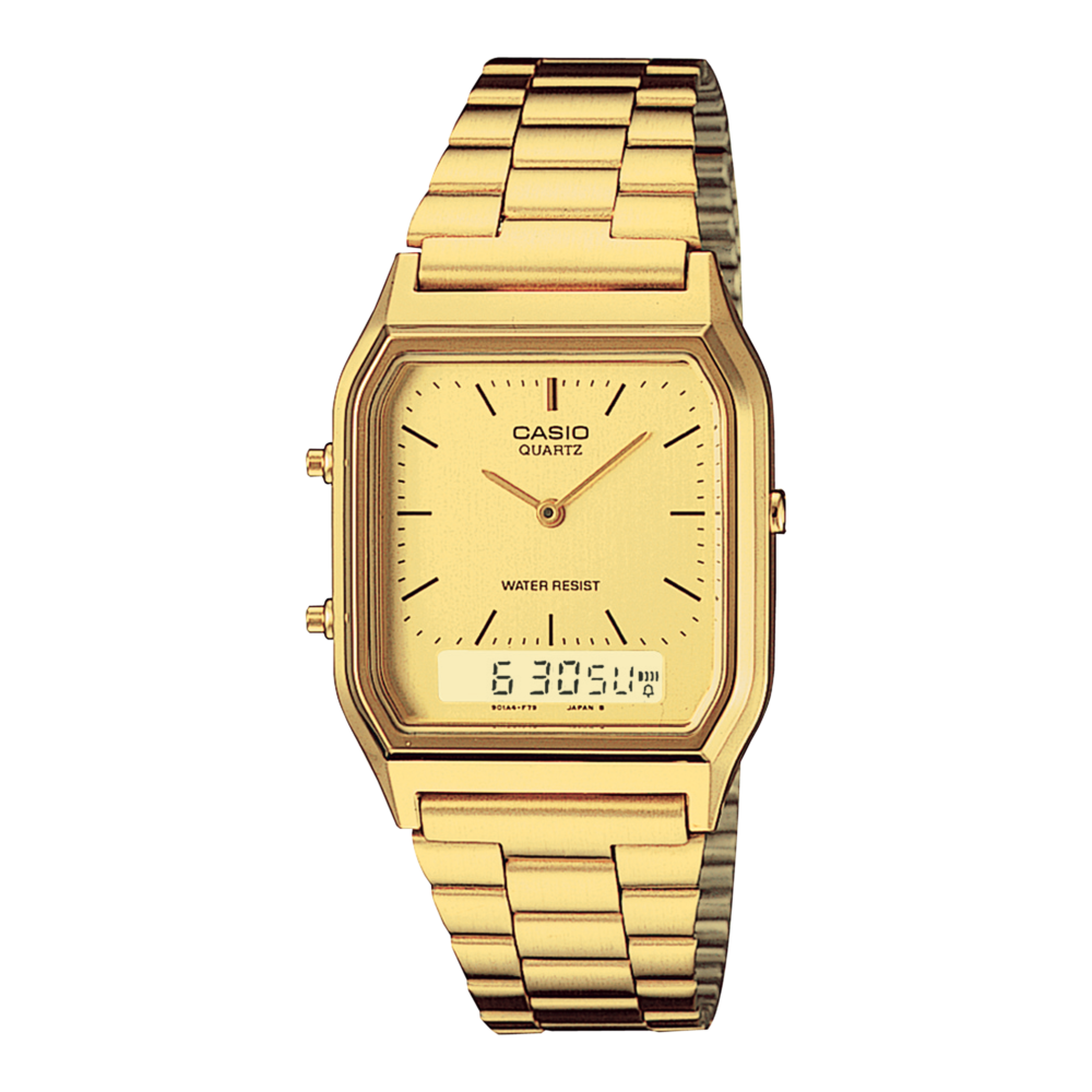 Men Casio Vintage AQ-230GG-2A Blue 29.8mm Quartz Unisex Watch Price in Pakistan- Gharriwala 6 Men Casio Vintage AQ-230GG-2A Blue 29.8mm Quartz Unisex Watch 6