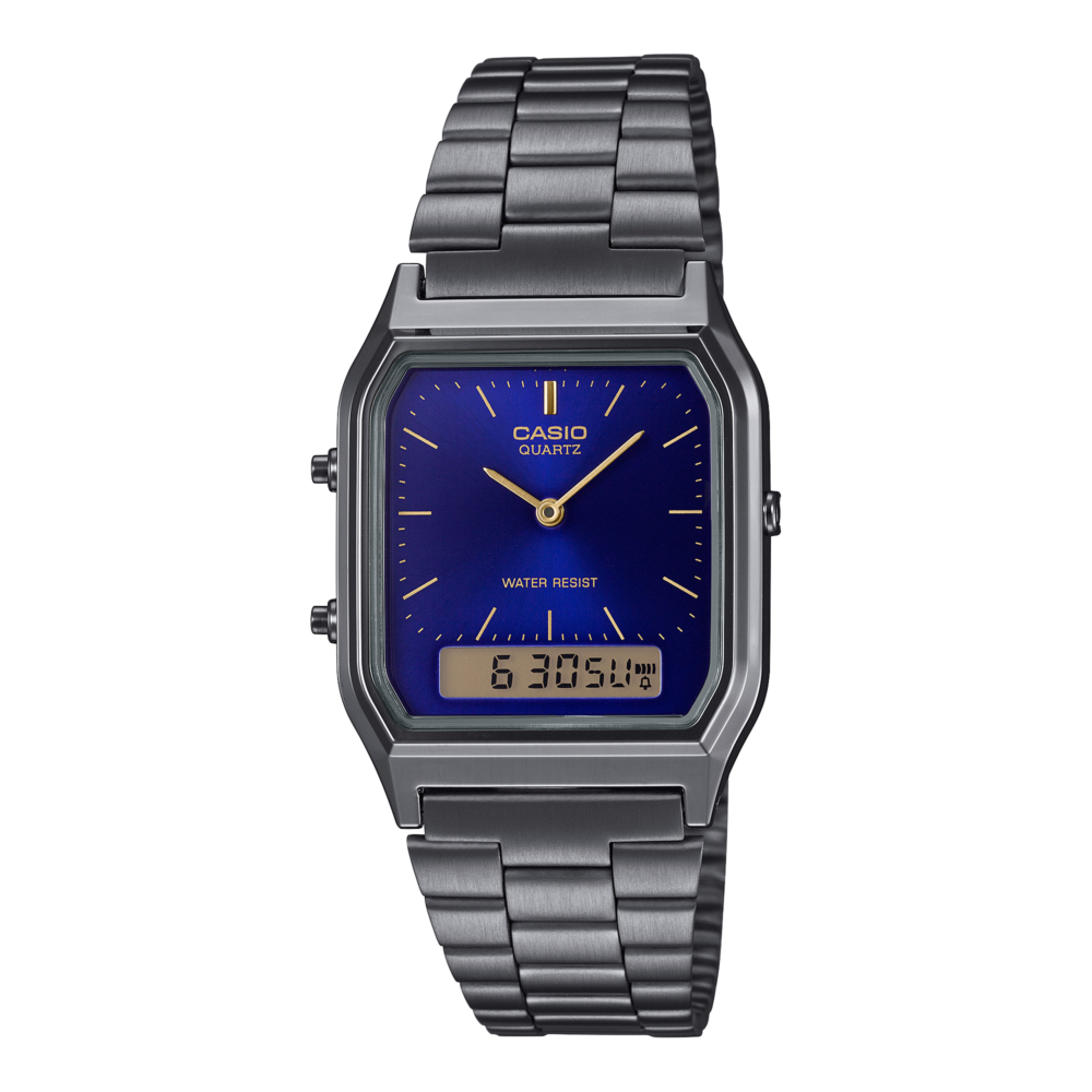 Men Casio Vintage AQ-230GG-9A 29.8mm Quartz Unisex Watch 9